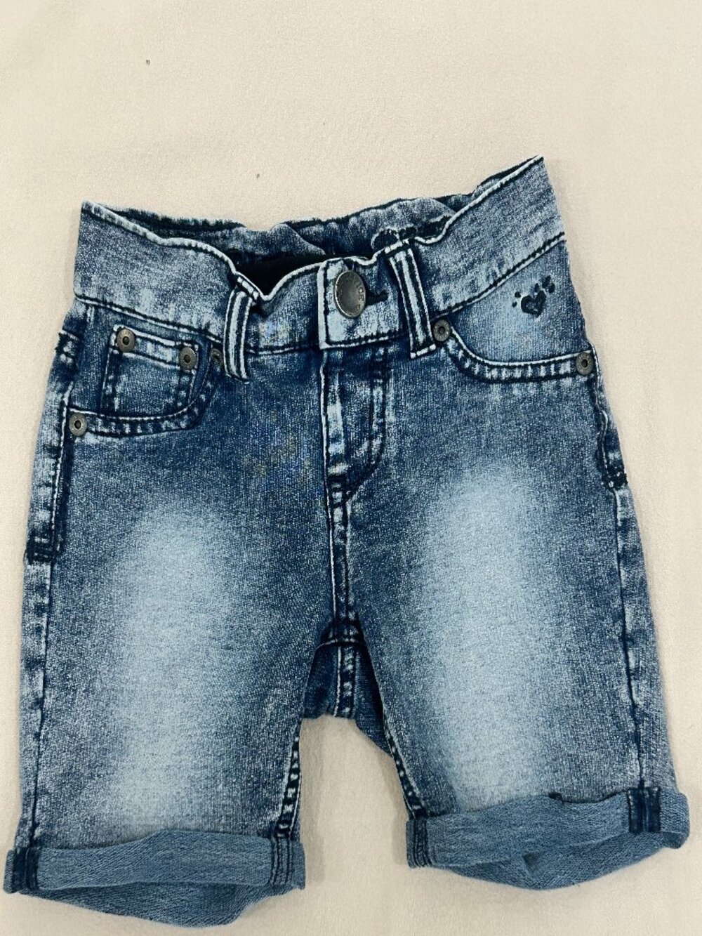 Bundle: (3) Justice Denim Shorts - Size 8S (Girls) - Picture 6 of 7